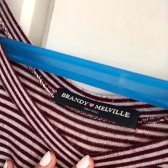 Brandy Melville striped T-shirt dress - Picture 4 of 4
